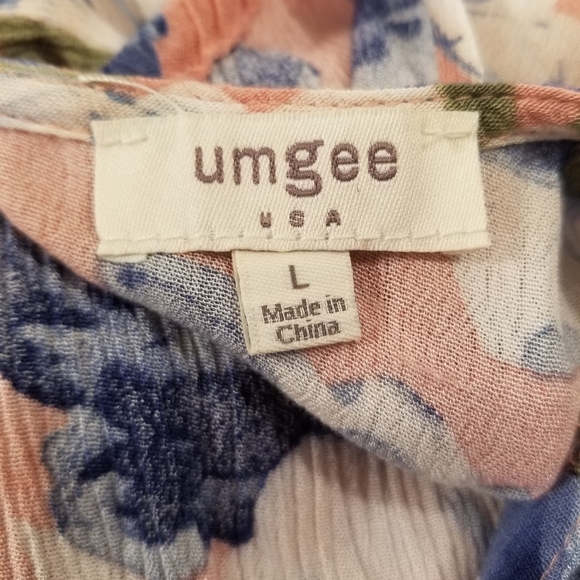 Umgee Spring Dress Size Large - Picture 5 of 5